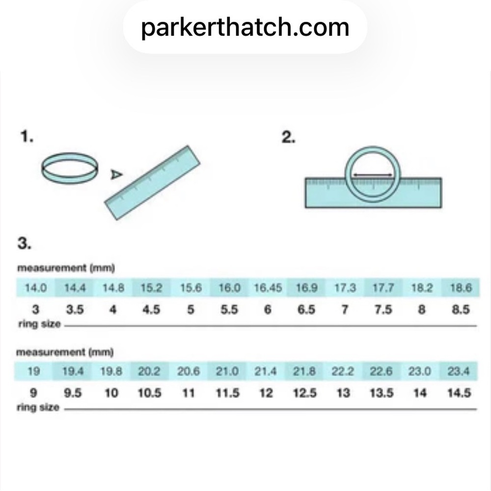 Parker Thatch Big Bubble Ring Size 9 - Picture 11 of 11